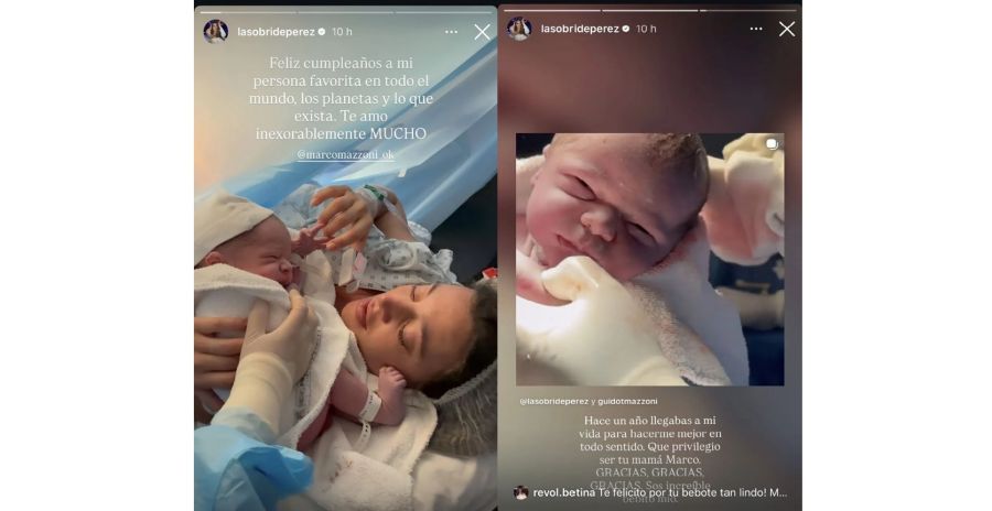 Marco Mazzoni junto a Sol Pérez