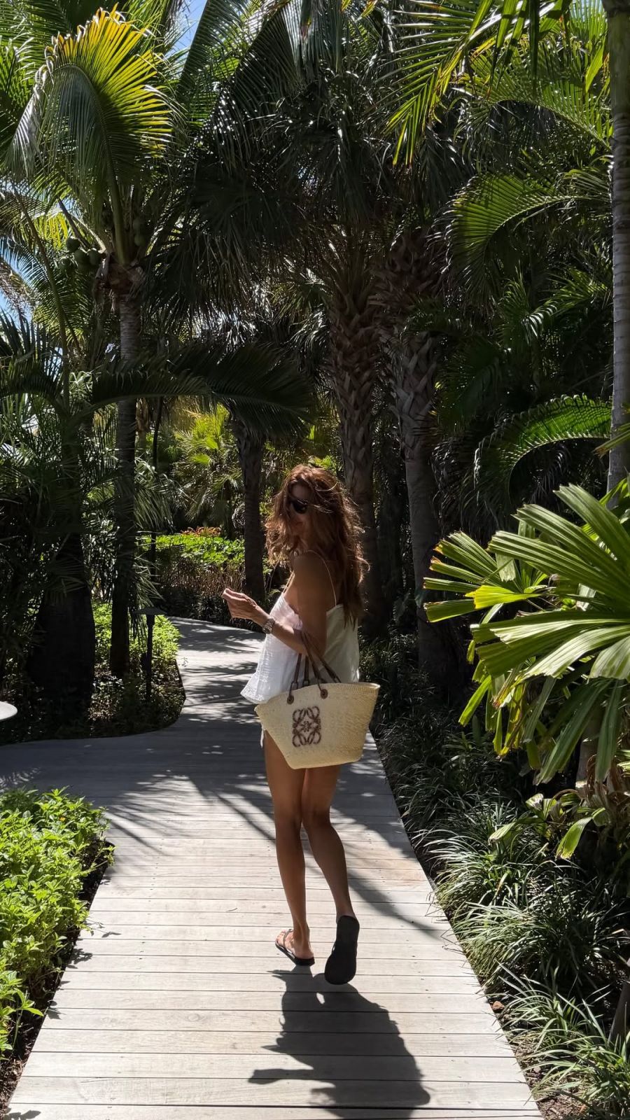 Look playero de Juliana Awada