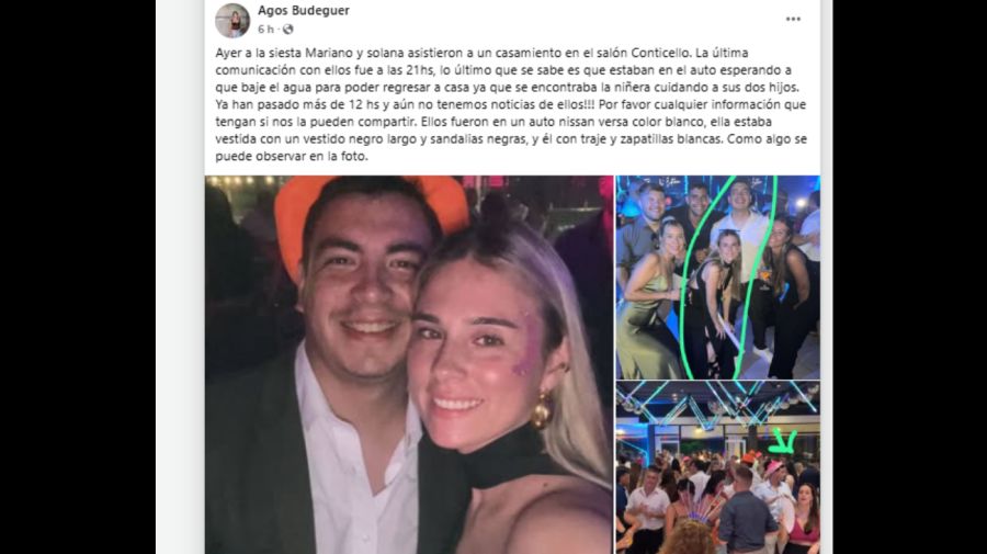 Pedido en redes sociales