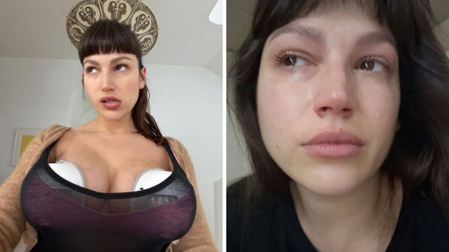 Úrsula Coberó y el Chino Darín mostraron la carita de su bebé