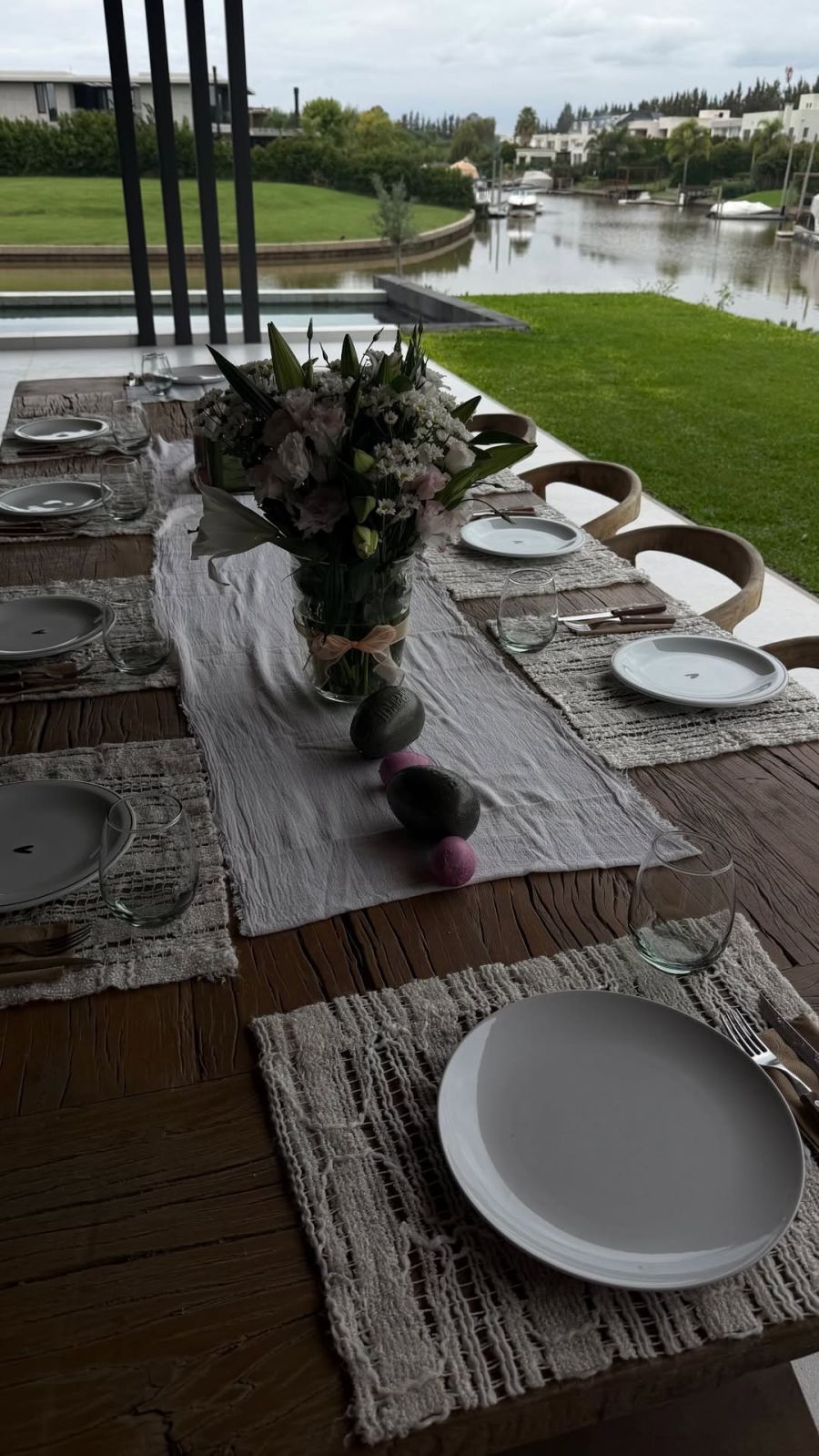 Deco Caos Chic de Wanda Nara en su mansión de Nordelta