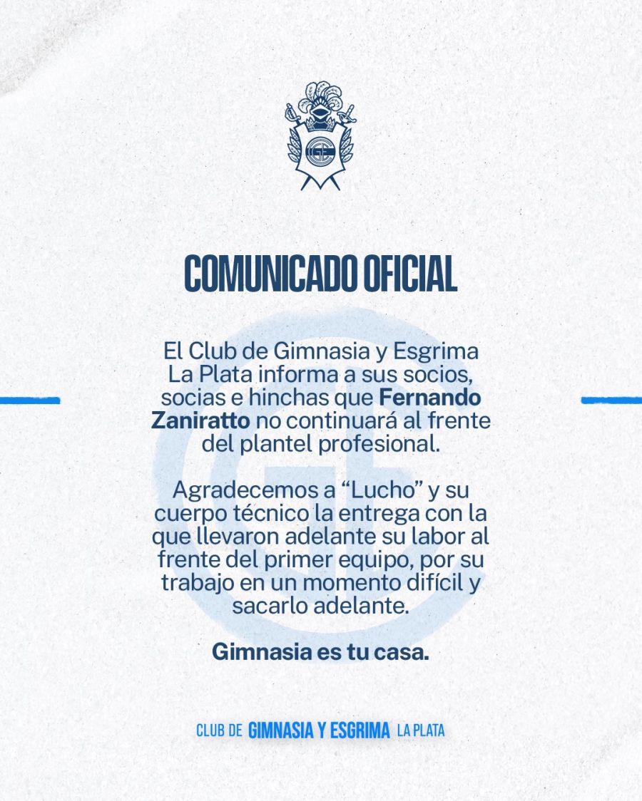 Fernando Zaniratto despedido