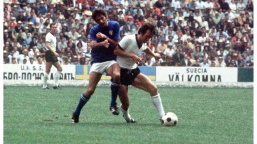 Italia y Alemania en el Mundial 1970