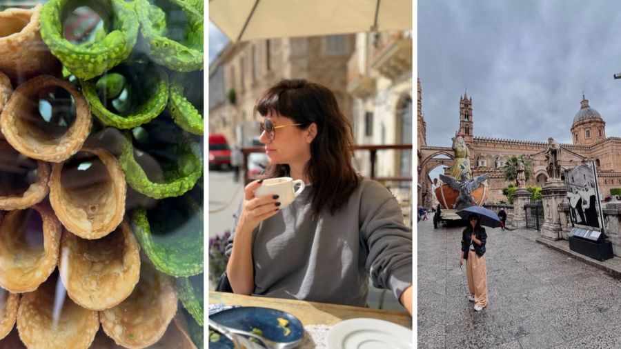 Las vacaciones por Italia de Griselda Siciliani y su hermana Paulina