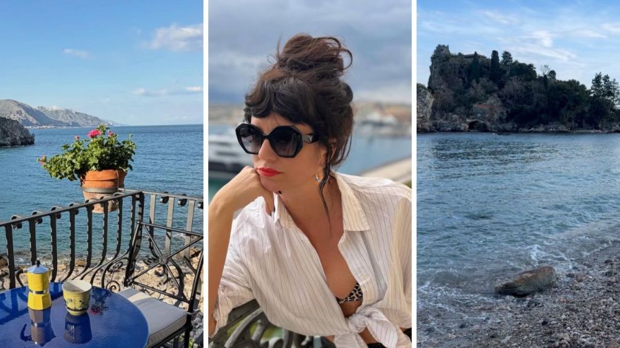 Las vacaciones por Italia de Griselda Siciliani y su hermana Paulina