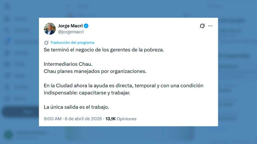 X Jorge Macri 06042026