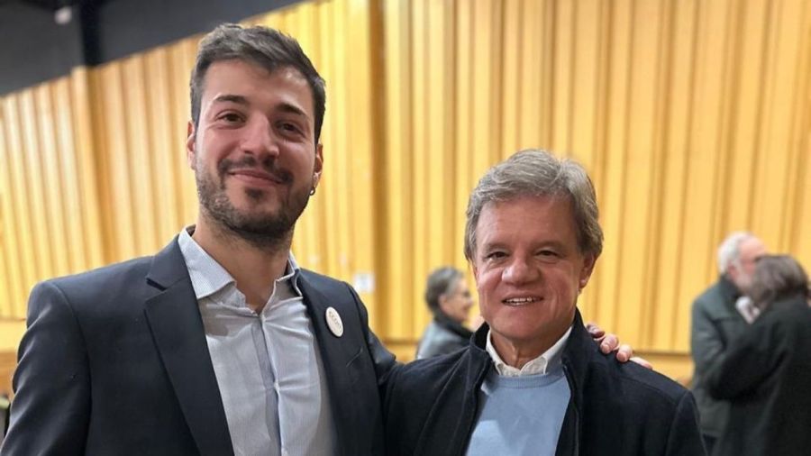 Agustín, el hijo de Débora Pérez Volpin