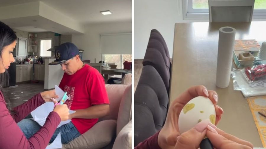 Daniela Celis y Thiago Medina