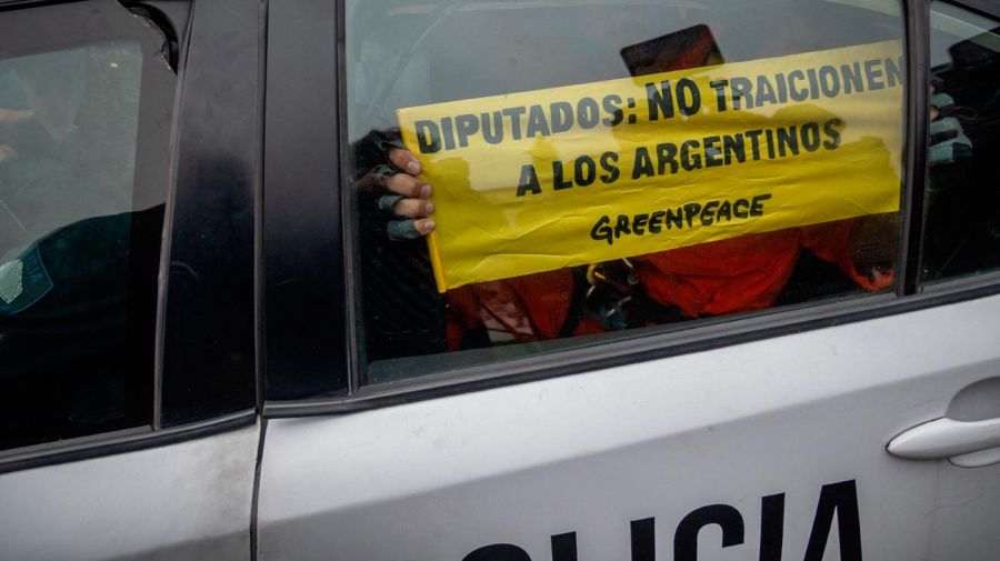 Greenpeace No a la ley de Glaciares 08042026