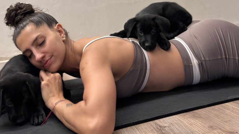 Yoga con perritos en Córdoba