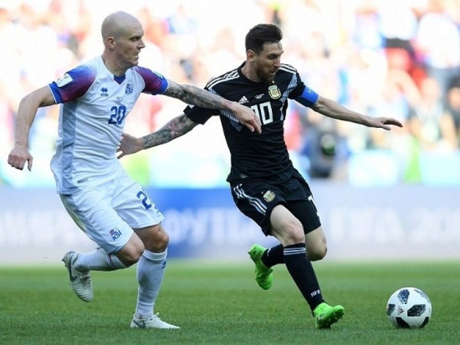 Argentina vs Islandia en la Copa Mundial 2018