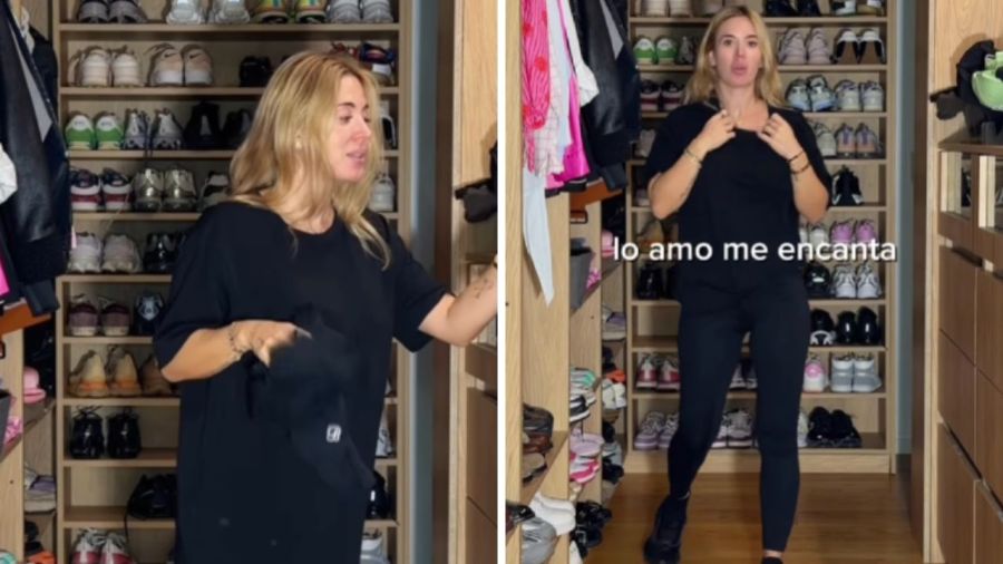 Así es el vestidor de Jesica Cirio