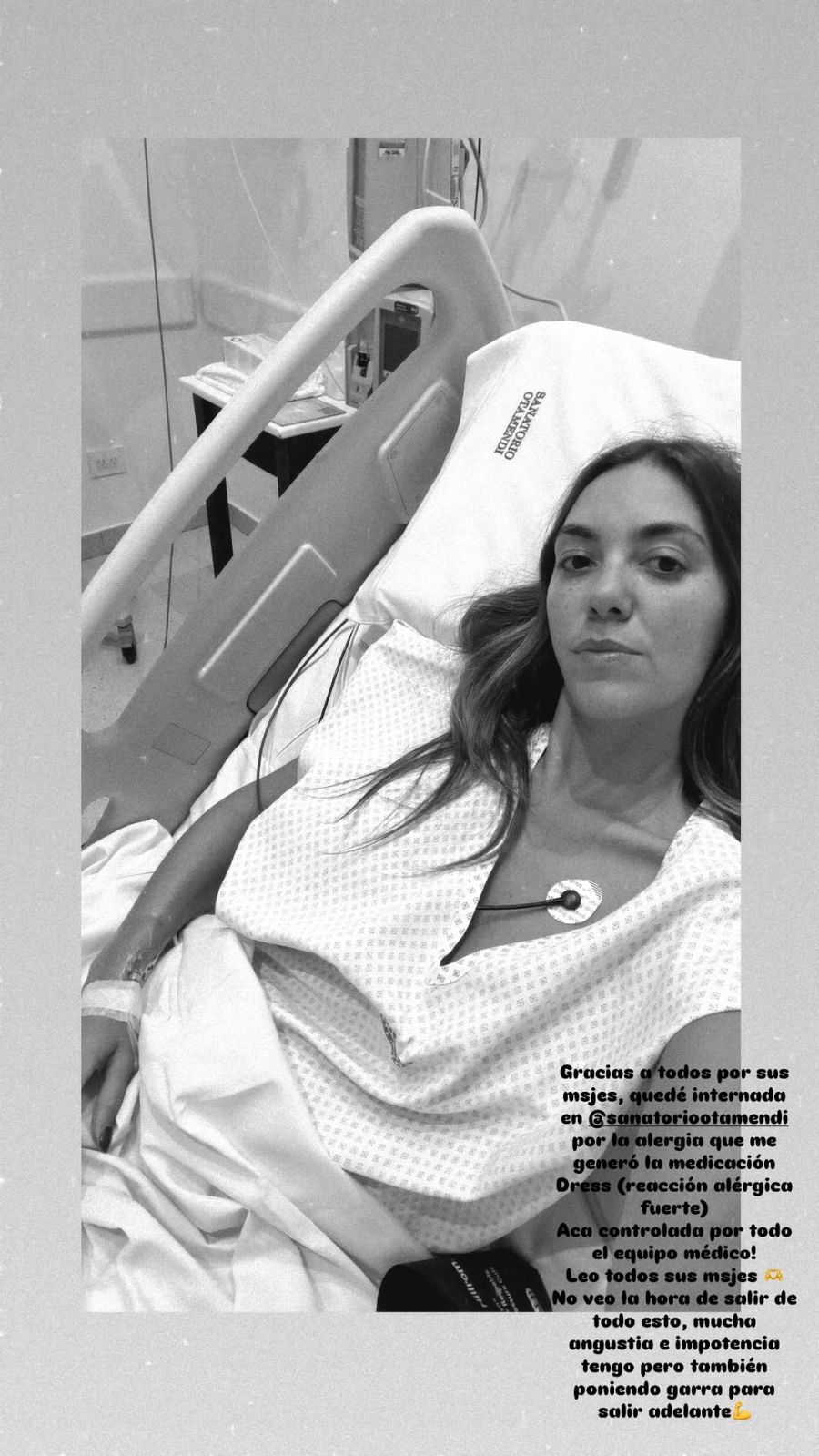 Floppy Tesouro fue internada y explicó los motivos