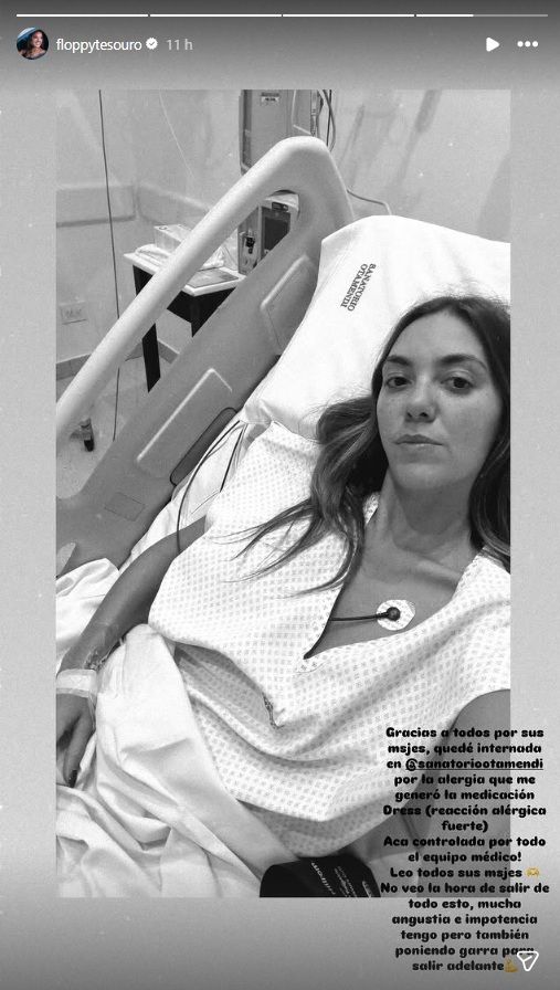 Floppy Tesouro internada