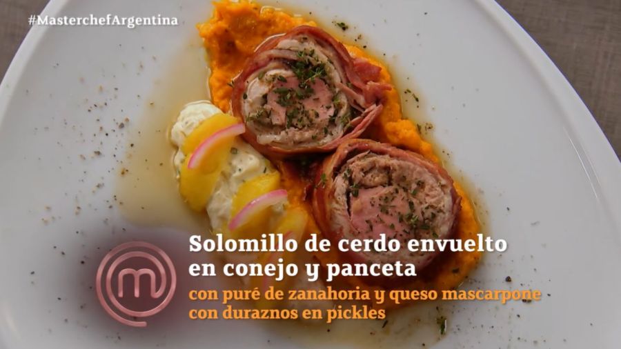 Los platos de Claudia Villafañe