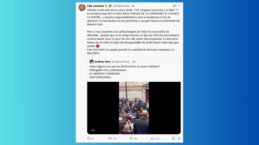 Retuit de Lilia Lemoine