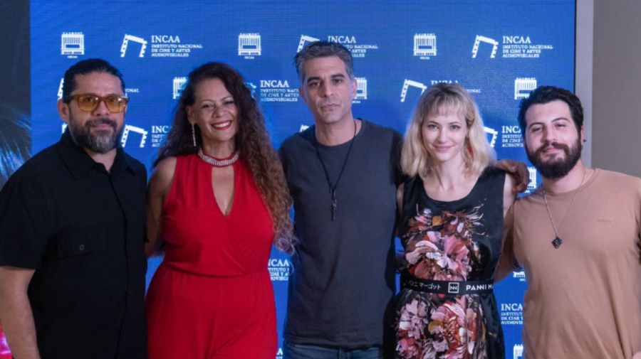 Loren Acuña, Pablo Yotich y Clara Kovacic