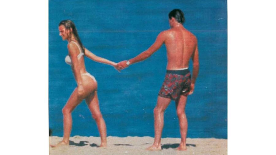 María Vázquez y Adolfo Cambiaso