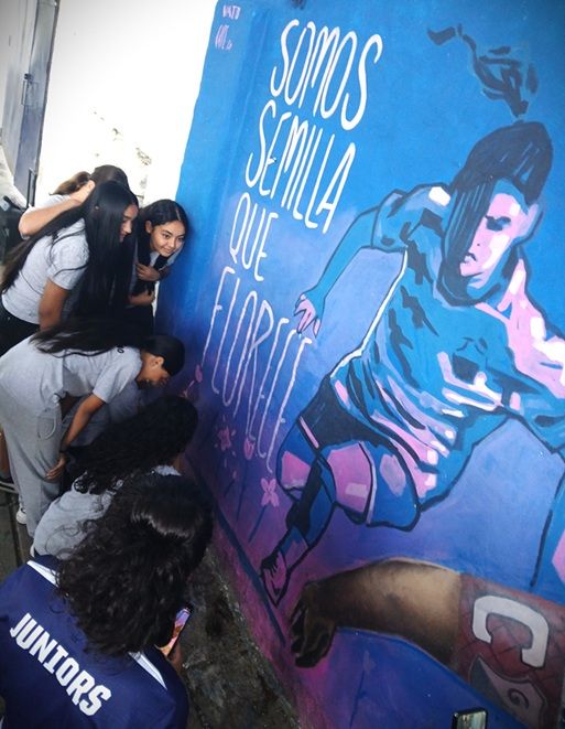 Mural f+utbol feemenino GPJ