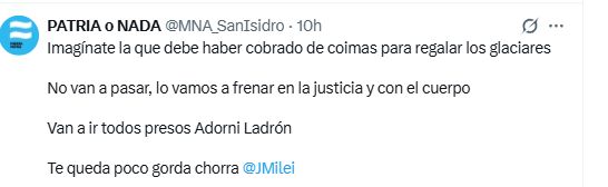 Algunas de las respuestas de X al 