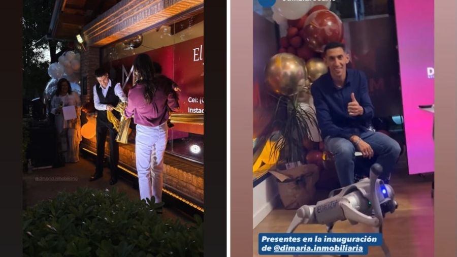 Inauguración de la hermana de Ángel Di María