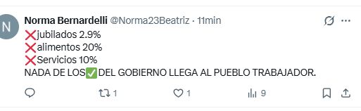 Las respuestas al posteo de Javier Lanari sobre resumen semanal de gestión.