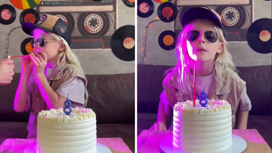 Cumpleaños de Dionisio, el hijo de Flavio Mendoza