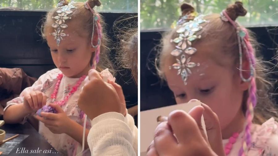 El divertido peinado de Ana García Moritán