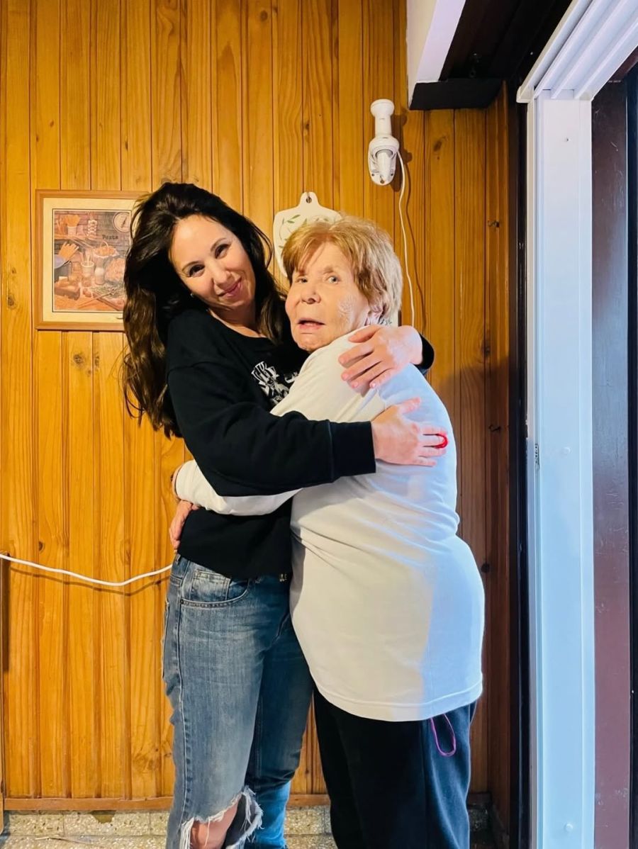 El dolor de Analía Franchín por la muerte de su mamá