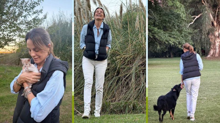 El fin de semana de campo de Nequi Galotti, Teresa Calandra y Evelyn Scheidl