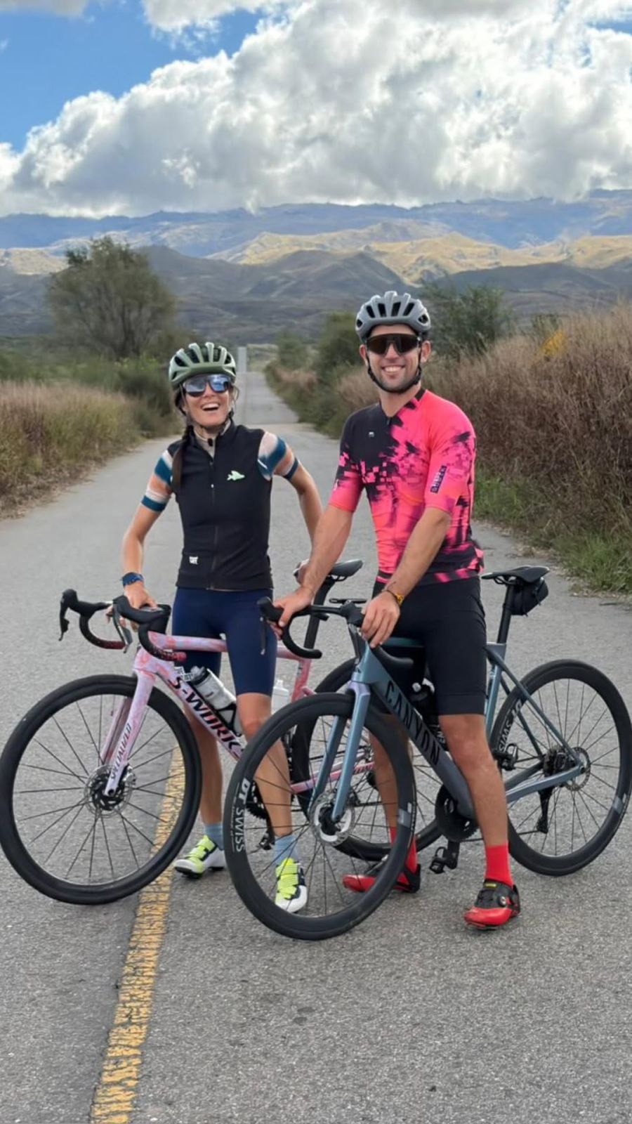 Juana Viale y su novio Yago Lange