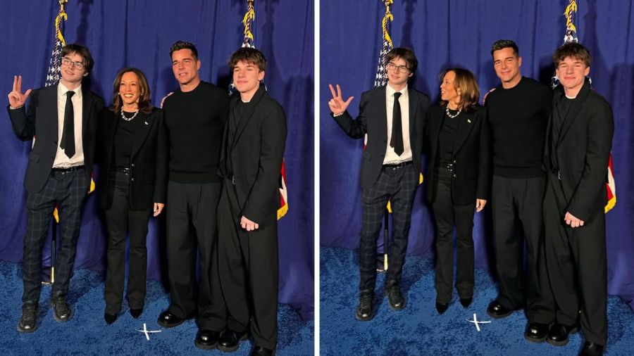 Matteo y Valentino, hijos mellizos de Ricky Martin