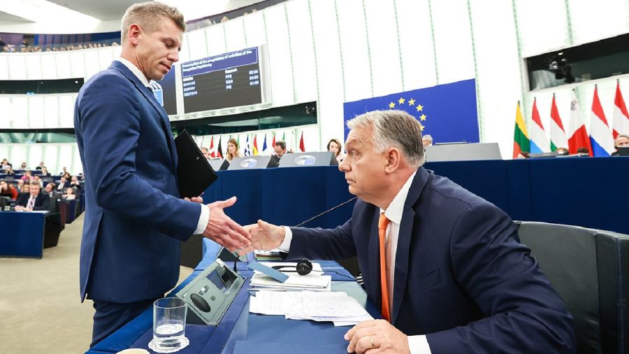 Péter Magyar y Orban