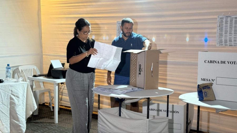 Recuento de votos en Perú 20260412