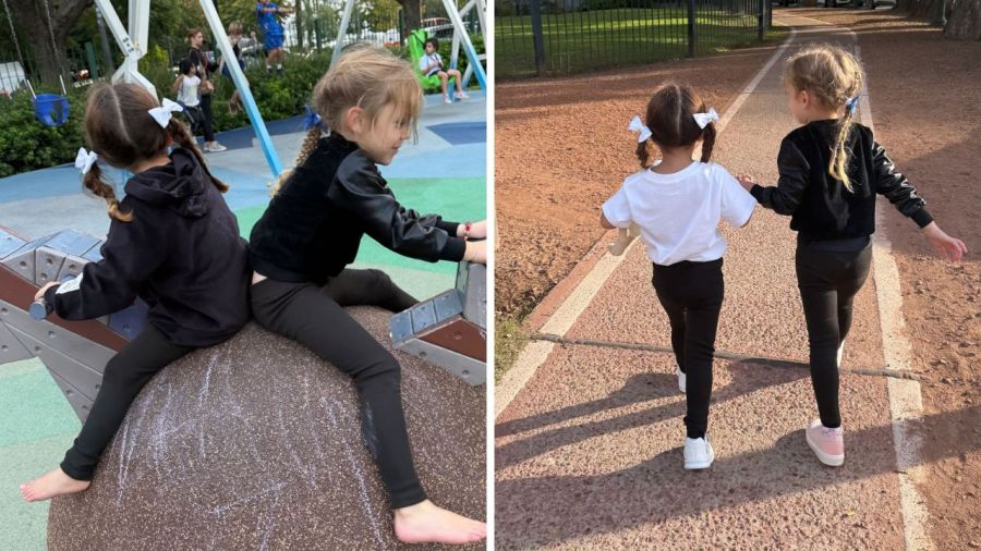 Anita García Moritán y Sarah Burlando