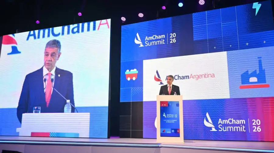 Jorge Macri en AmCham Summit 2026 14042026