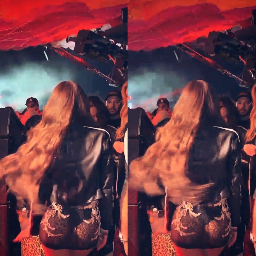 Lisa vestido transparente Coachella