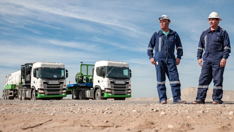 Scania entrega 40 camiones a TSB para potenciar su flota en Vaca Muerta