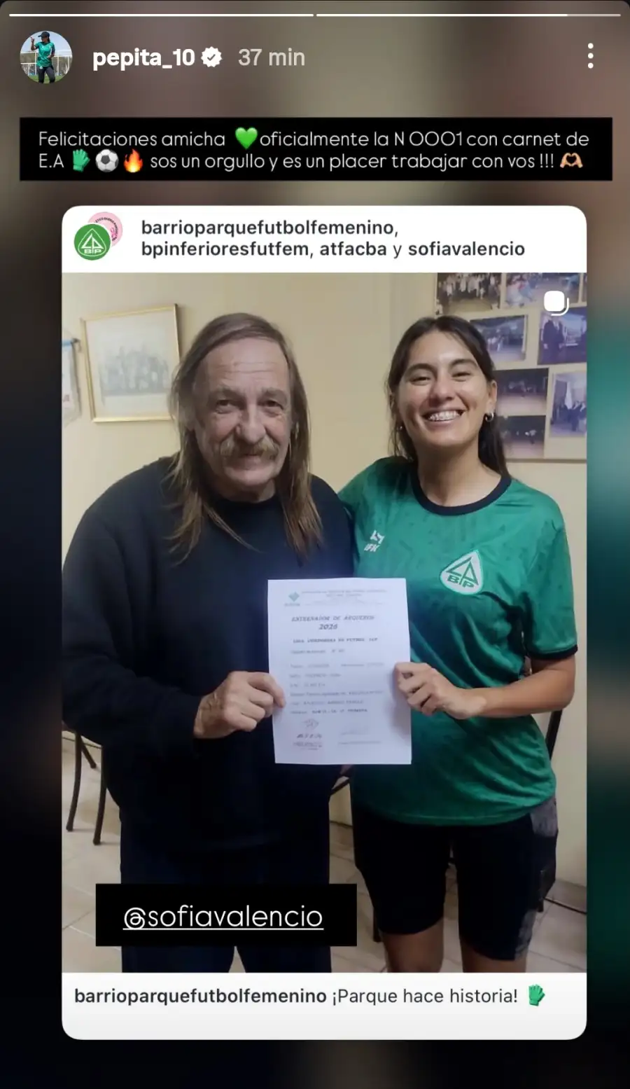 sofia Valencio Pepa Gomez