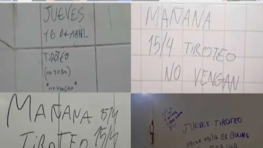 Amenazas de tiroteos en escuelas 20260415