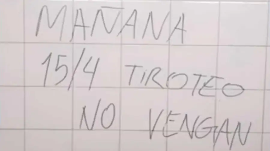 Amenazas de tiroteos en escuelas 20260415