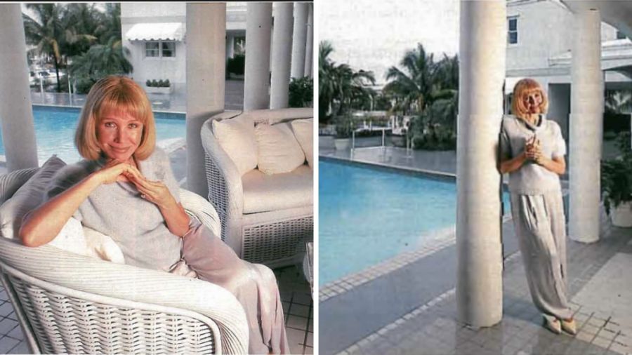 Así era la casa de Evangelina Salazar y Palito Ortega en Miami