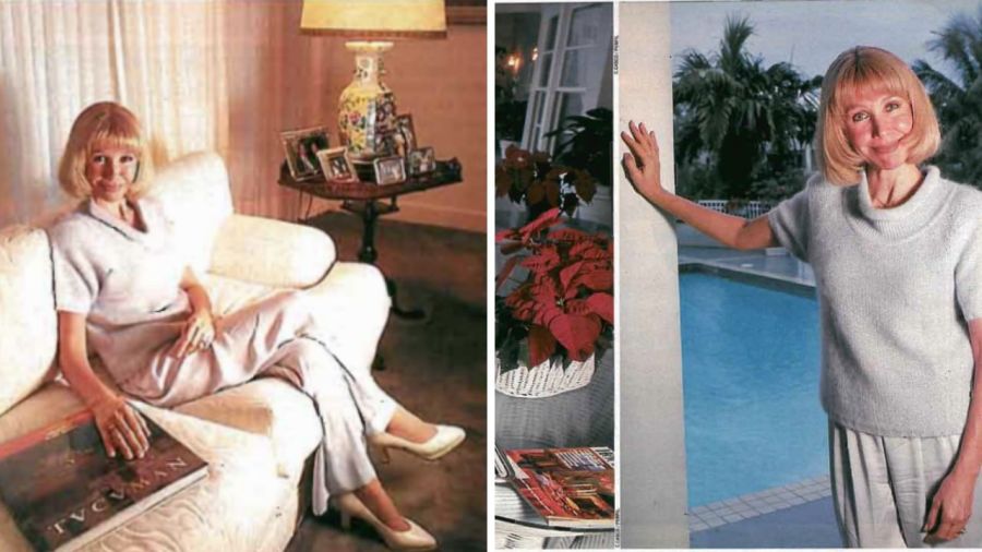 Así era la casa de Evangelina Salazar y Palito Ortega en Miami