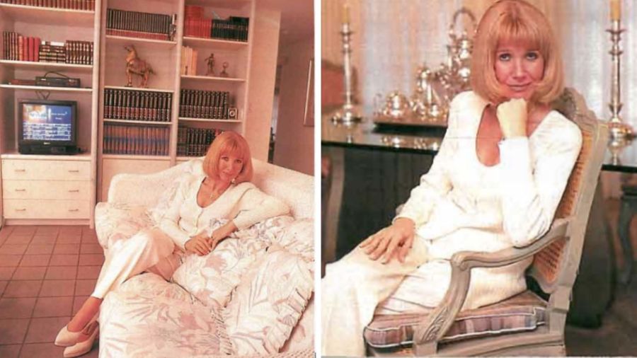 Así era la casa de Evangelina Salazar y Palito Ortega en Miami