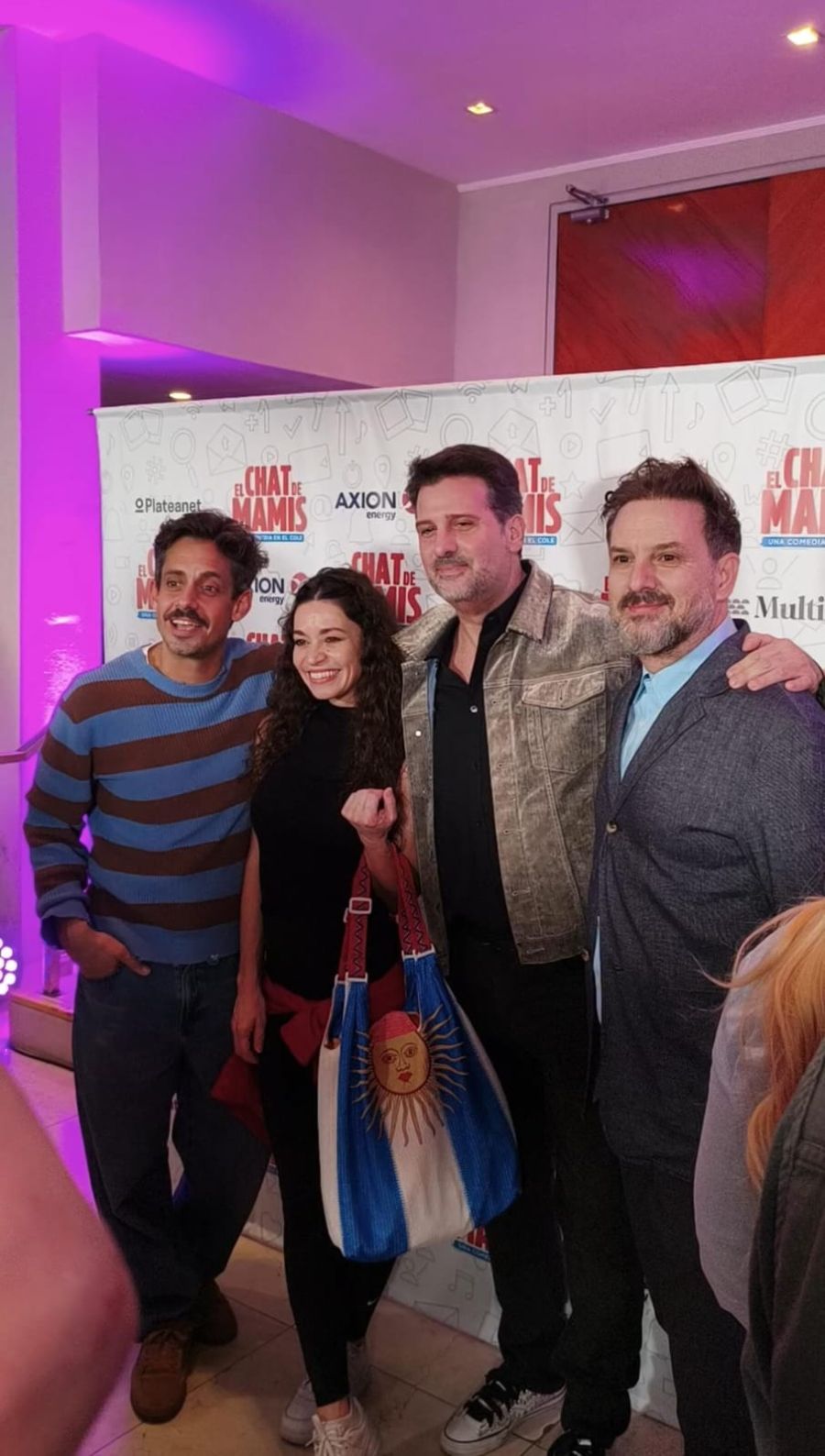 Función de prensa de El Chat de Mamis