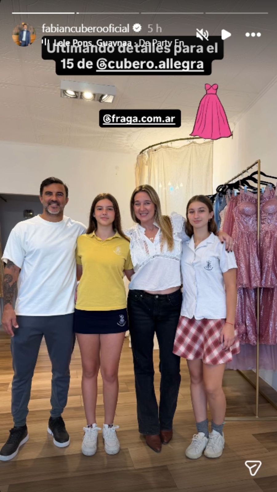 Indiana y Sienna Cubero