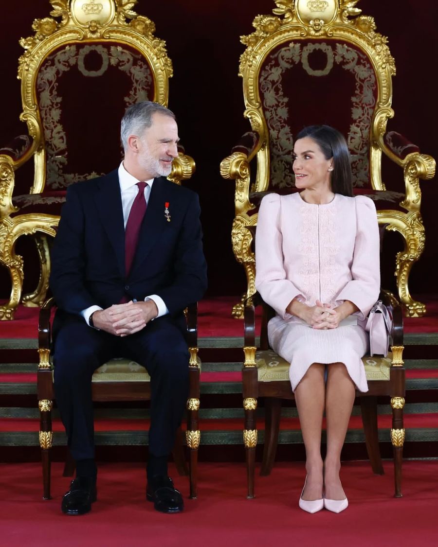 Letizia Ortiz, Rey Felipe VI
