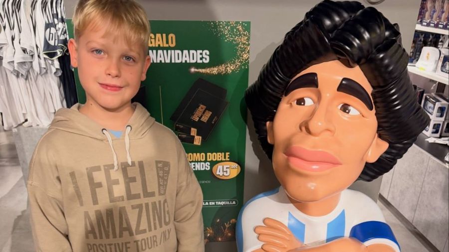 Mirko y Diego Maradona