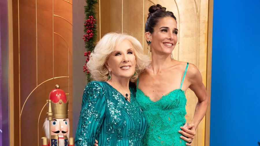 Mirtha Legrand y Juana Viale