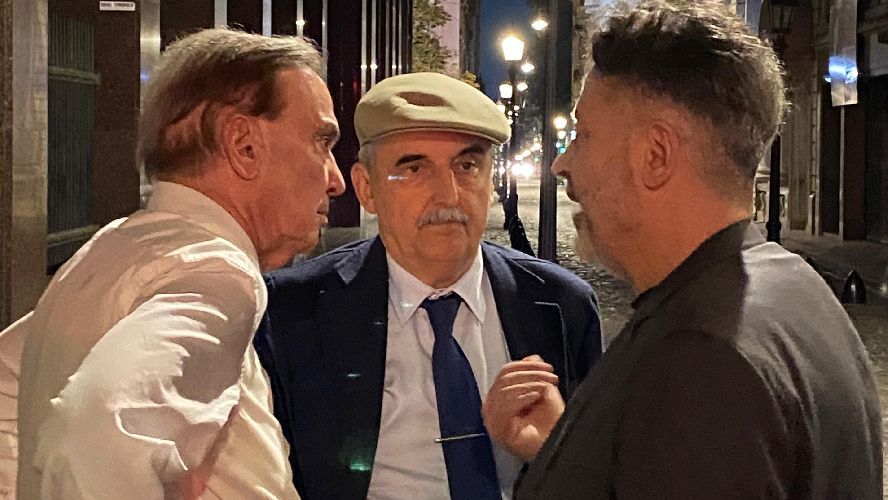 Pichetto, Moreno y Menéndez